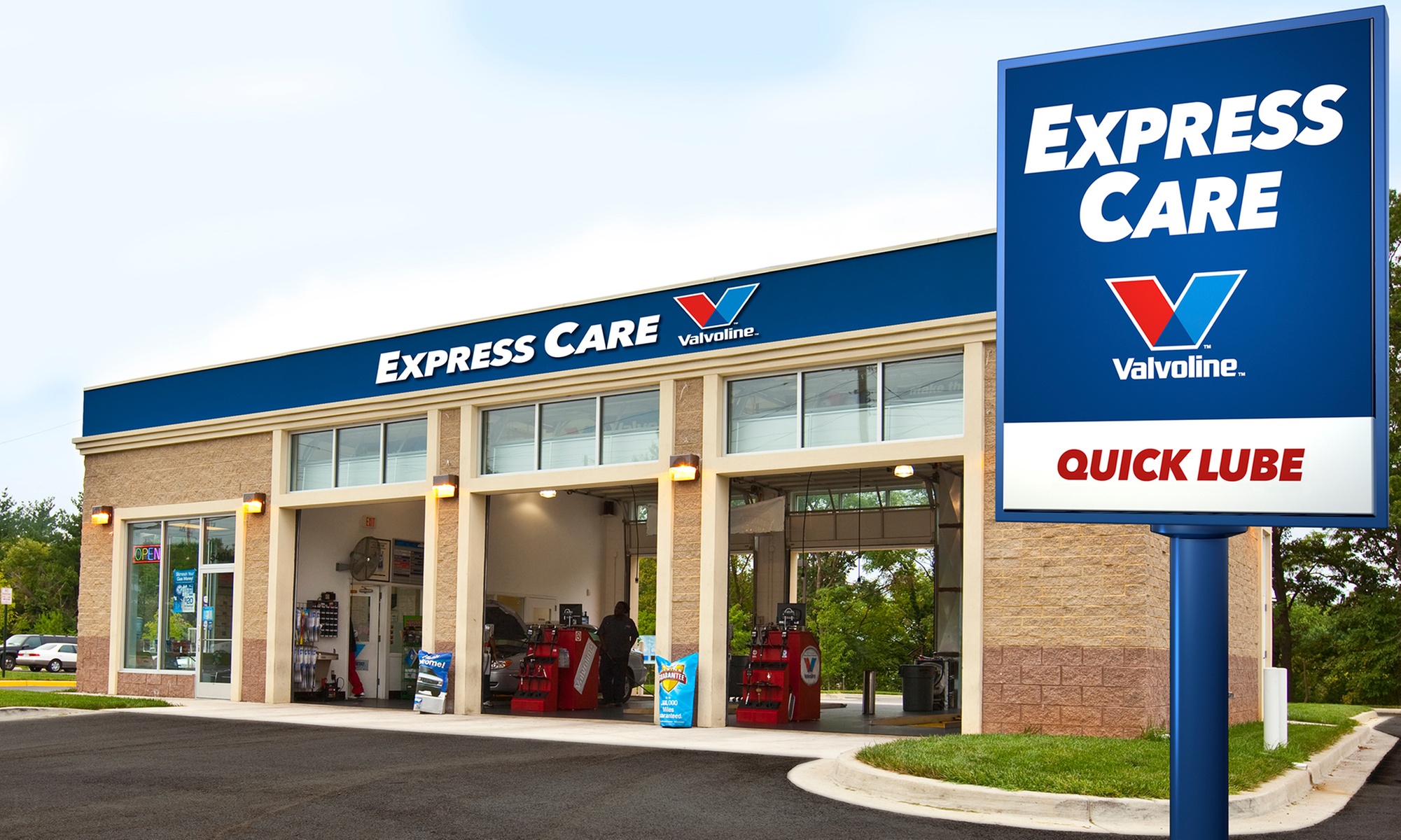 Full Synthetic Oil Change w/ Car Wash & Brake Inspection at Valvoline Express Care