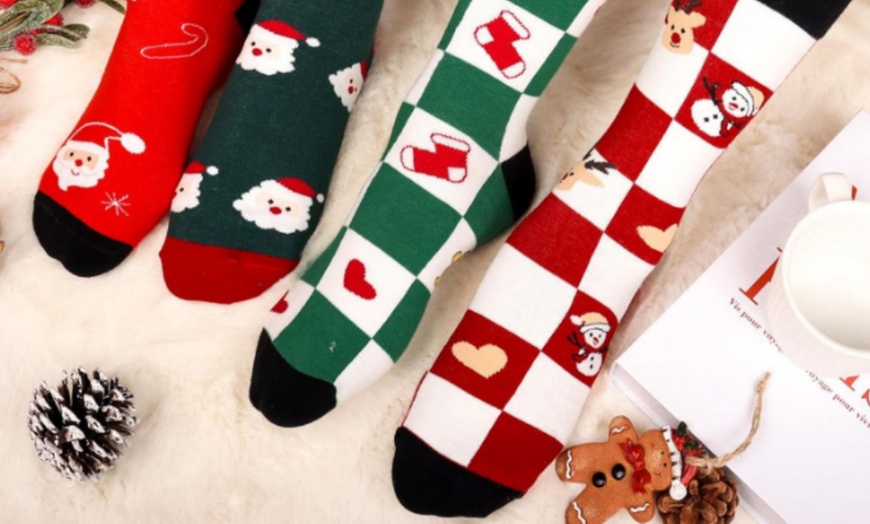 Image 6: 24 days Christmas Sock Advent Calendar