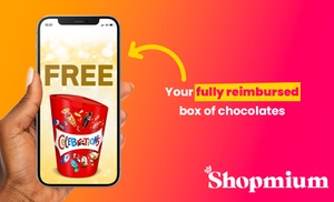 FREE box of chocolates by signing up on the Shopmium app 