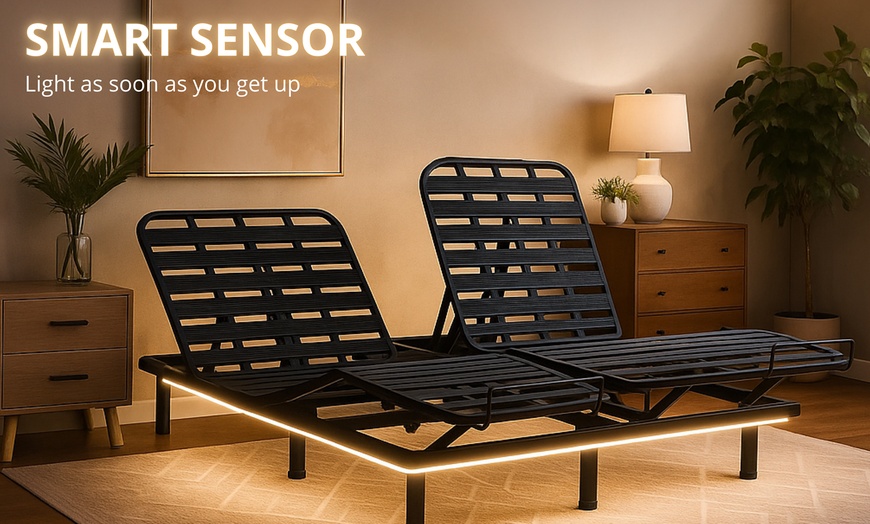 Image 10: Sommier électrique de relaxation Orthoflex à plots