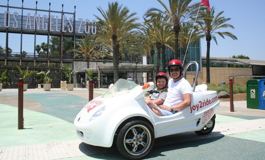 Image 3: Explore LA in a Scoot with Picture Package Tour Experience For Up to 8