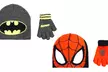 Mütze und Handschuhe-Set im Batman oder Spiderman-Design für Jungs - Second Medium