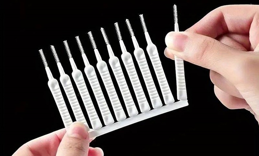 Image 2: Lot de 10 mini-brosses de nettoyage