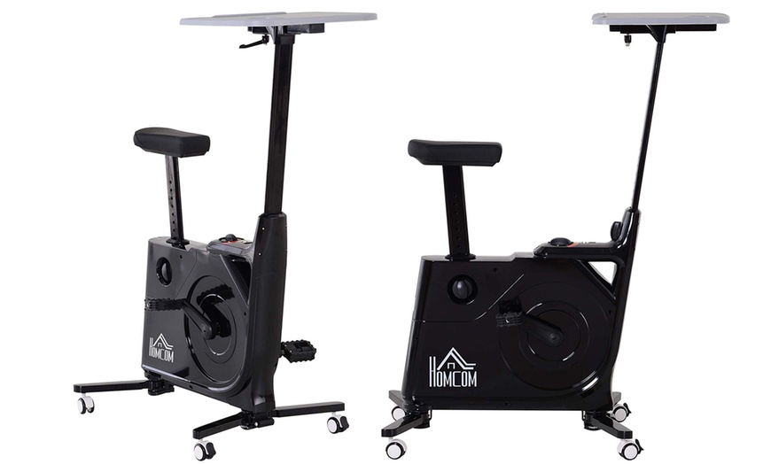 homcom indoor bike trainer