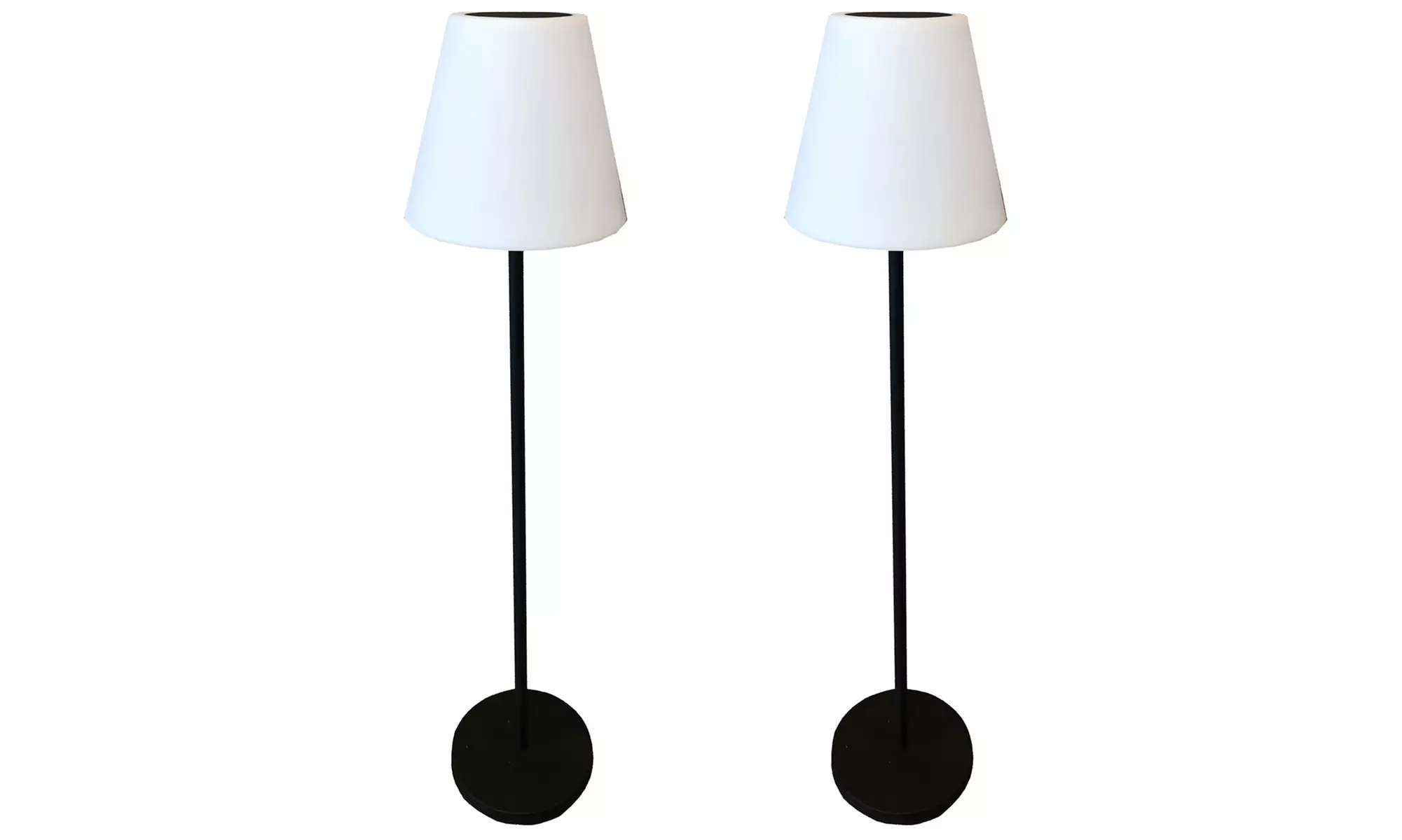 1 ou 2 lampadaires à LED solaires Lumisky de 150 cm de hauteur, pour l'extérieur - Image 7