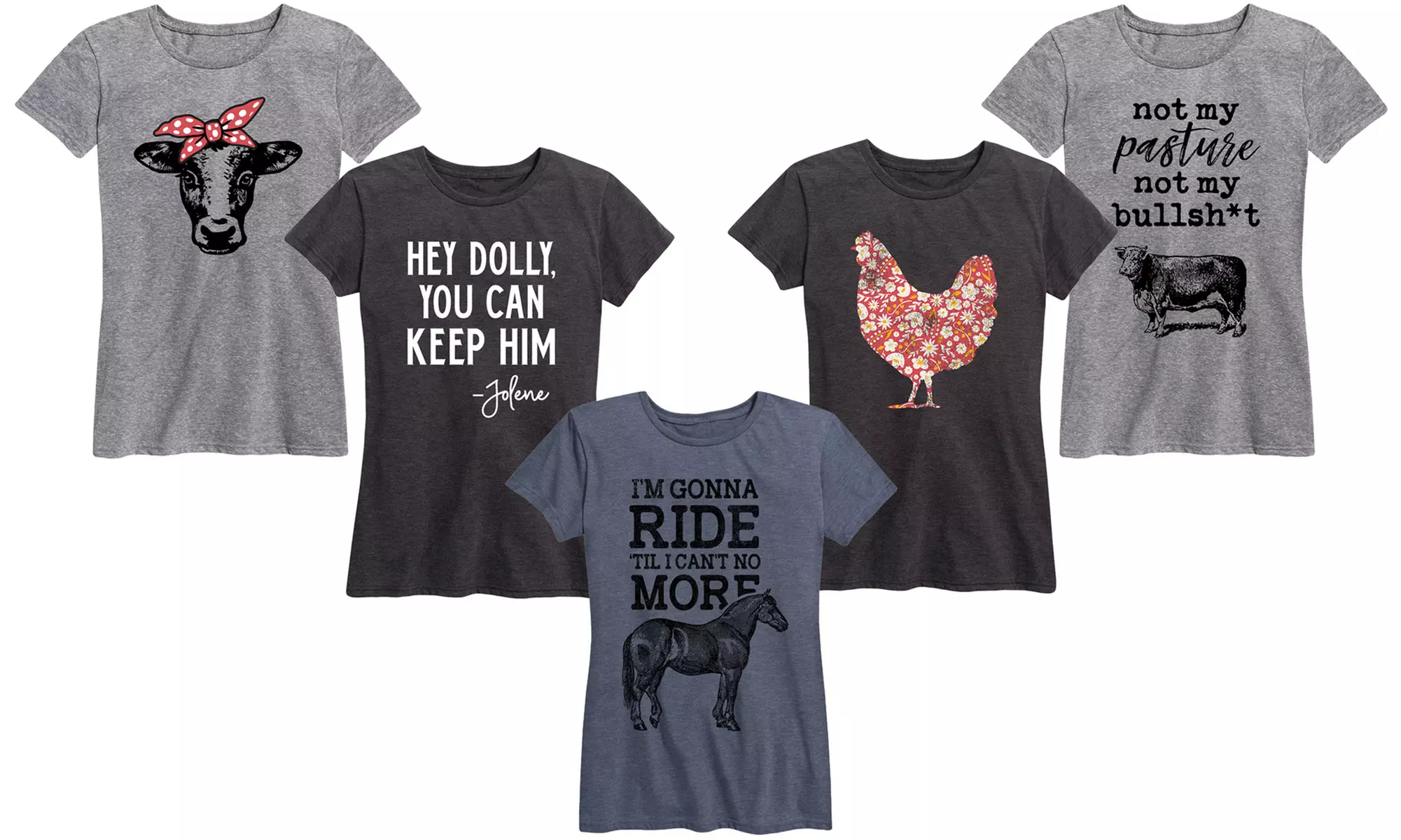 Instant Message Women's Southern Tees. Plus Sizes Available - Primary Image