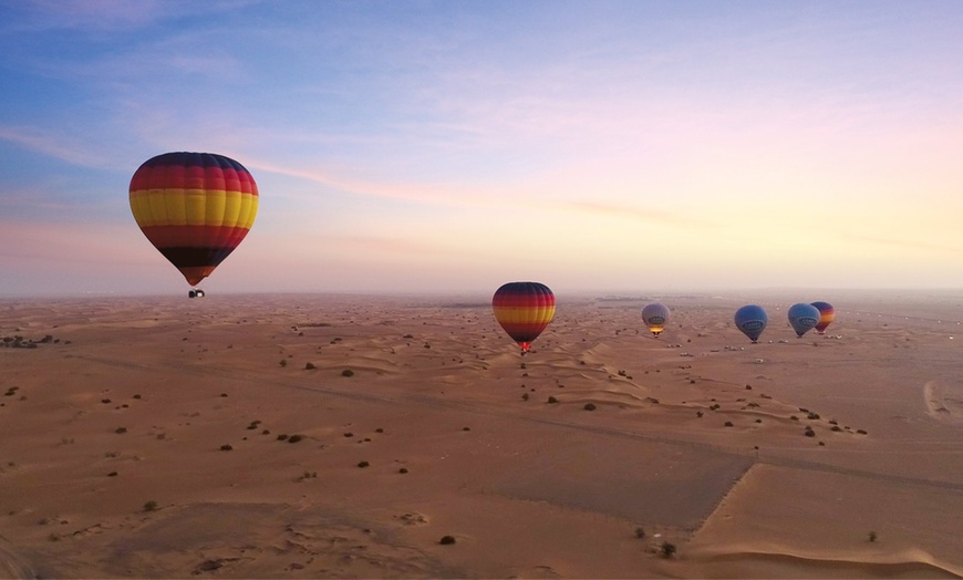 Hot Air Balloon Ride - Balloon Adventures Dubai | Groupon