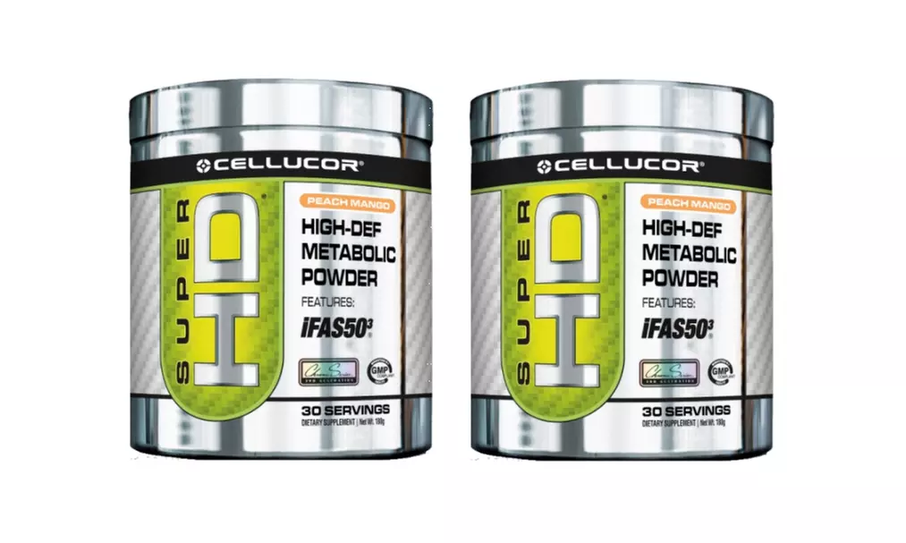 Cellucor Super HD Peach Mango High-Def Metabolic Powder (1- or 2-Pack) - Primary Image