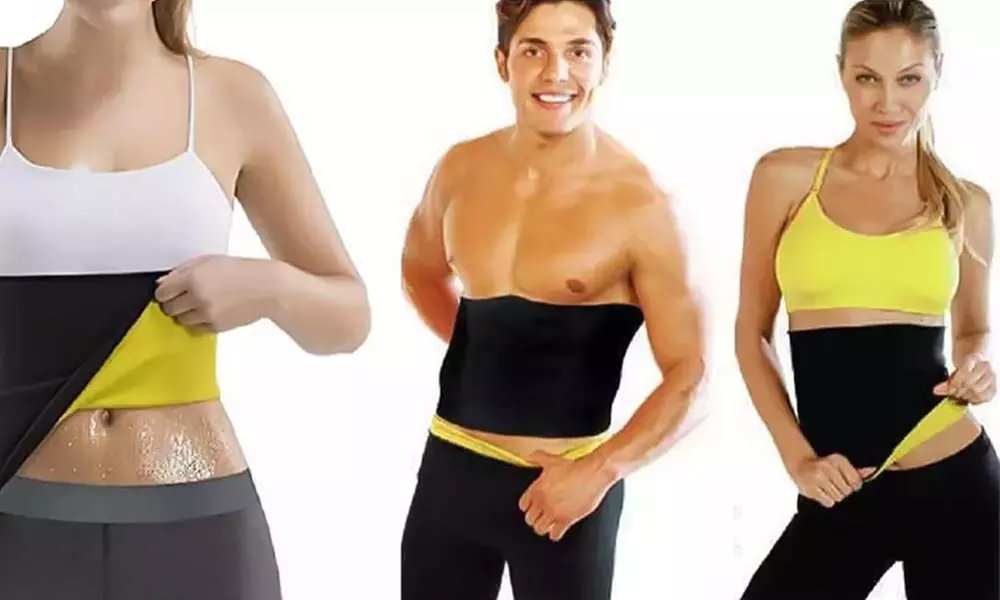 Un pack de ceinture de sudation en néoprène