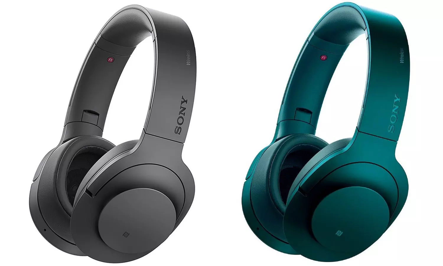Sony MDR100 h.Ear On Wireless Noise Canceling Bluetooth Headphones - Primary Image