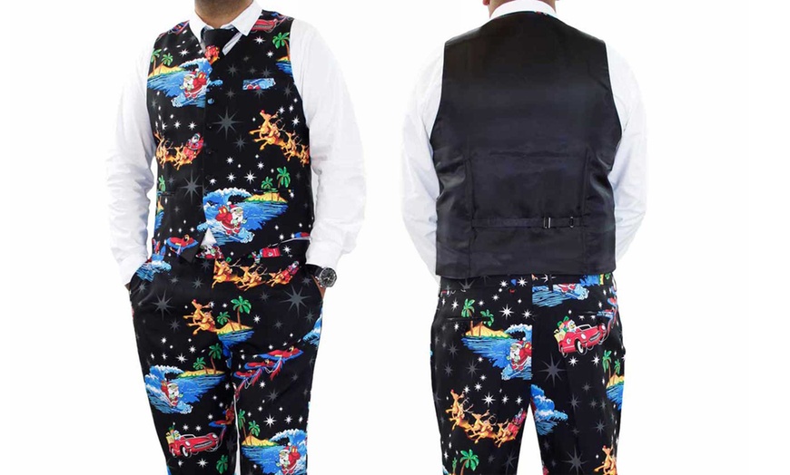 Image 13: Men's Christmas Waistcoat or Suit