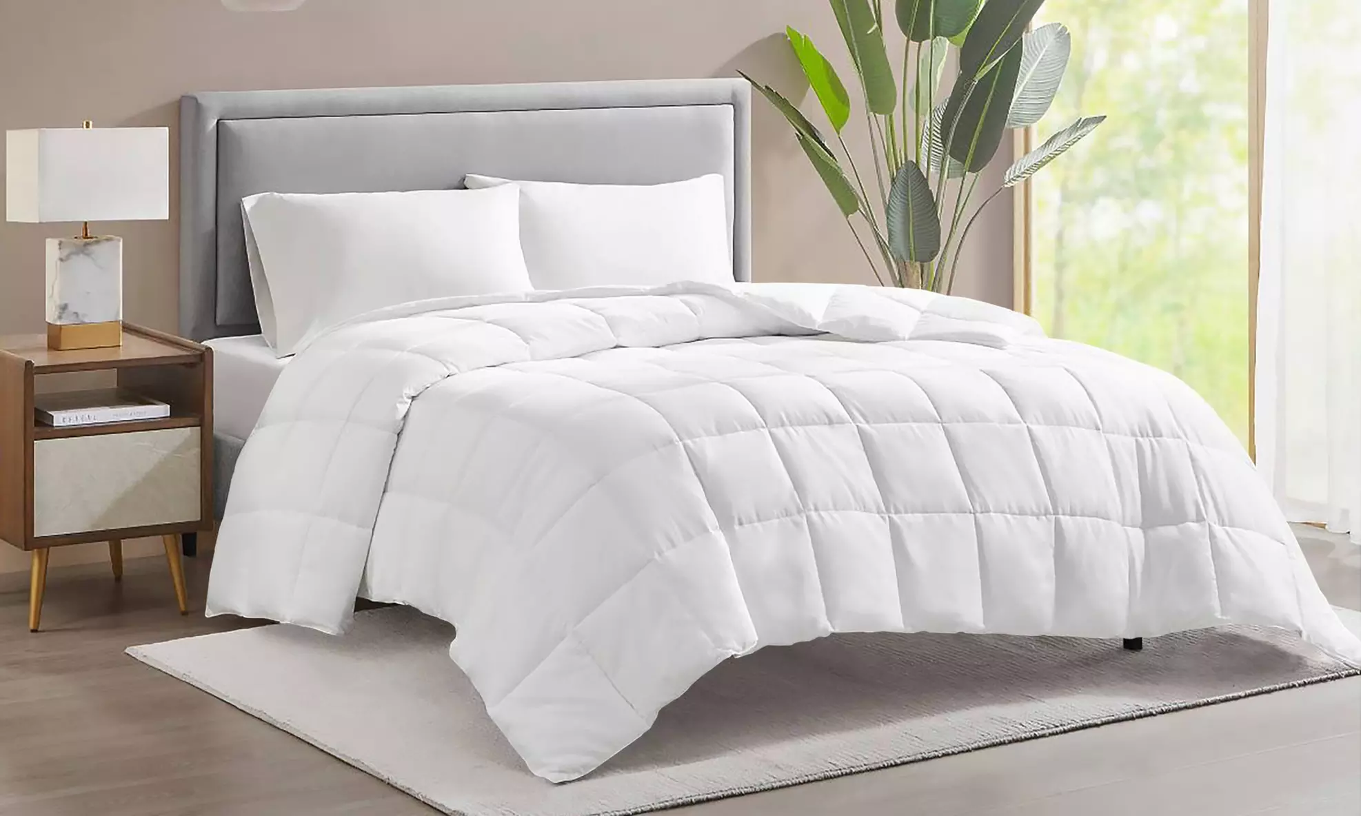 Doppelseitige Mikrofaser-Winter-Bettdecke