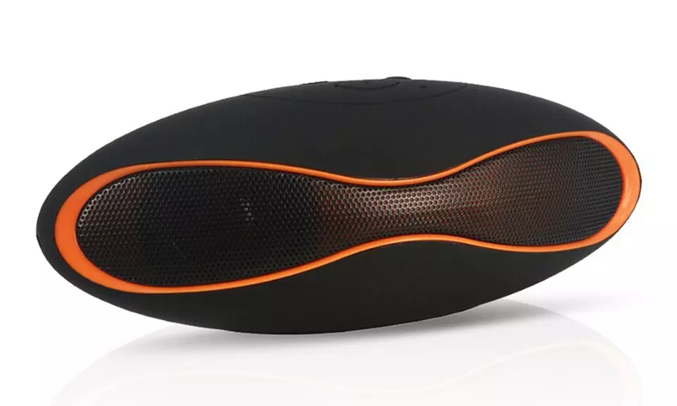 Bluetooth Lautsprecher in Football-Form mit kristallklarem Sound und tiefem Bass inkl. Versand - Second Medium