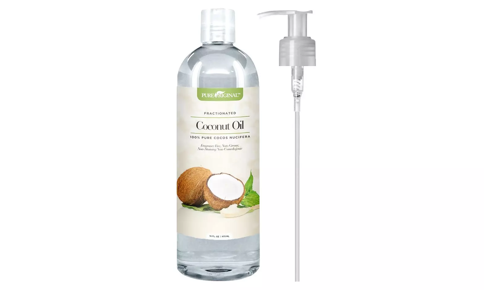 Pure Original Coconut Oil (1- or 2- Pack) - Second Medium