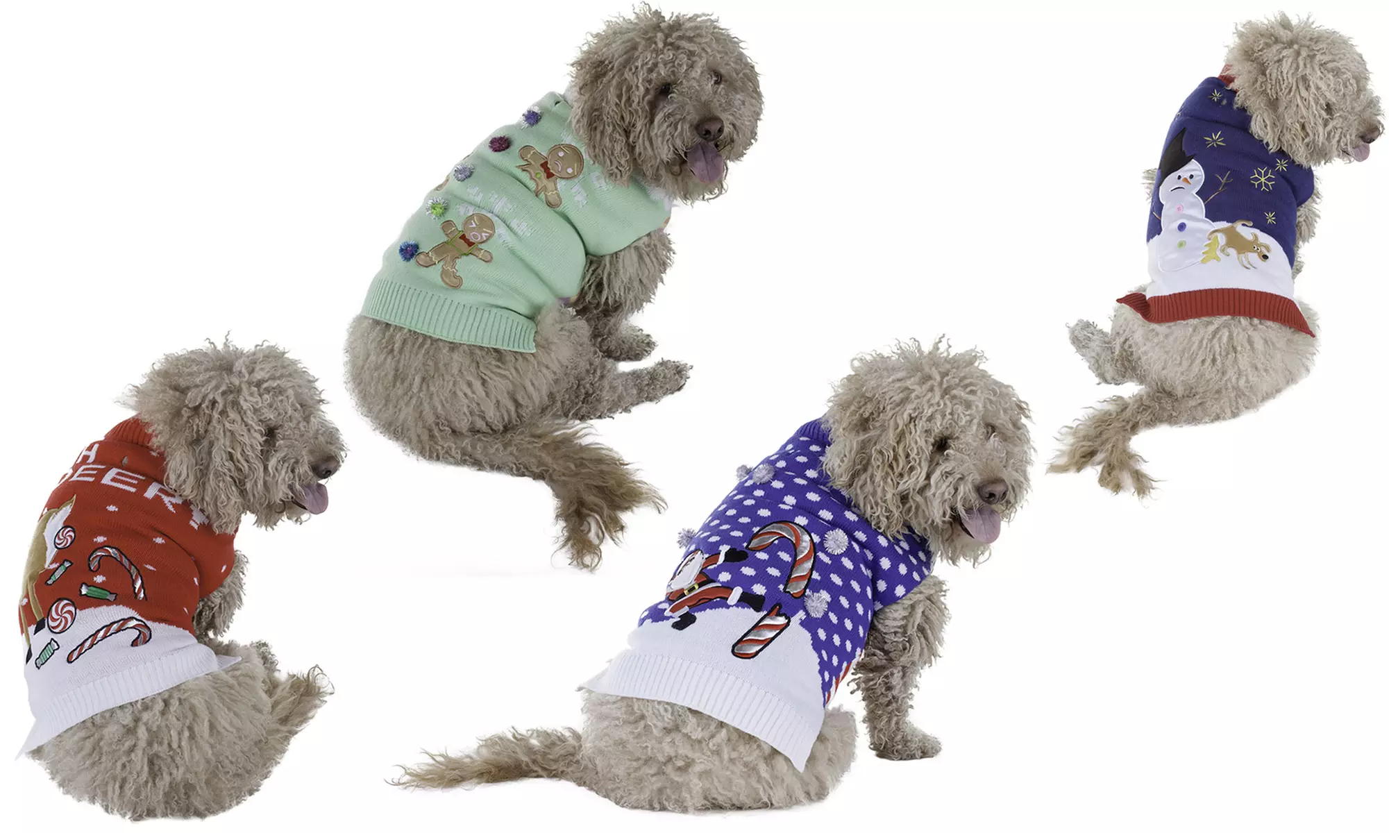 New York Dog Ugly Holiday Sweaters - Primary Image