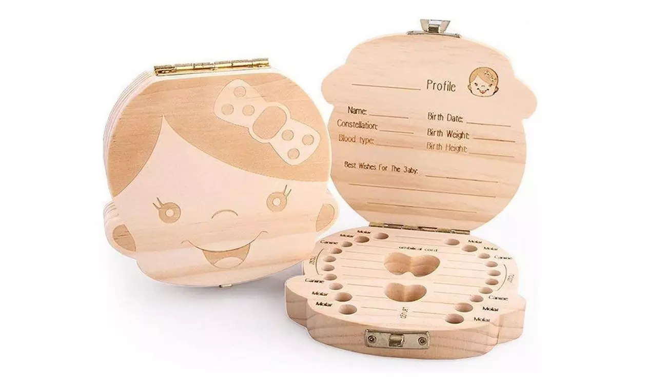 Scatola per ricordi dei bambini