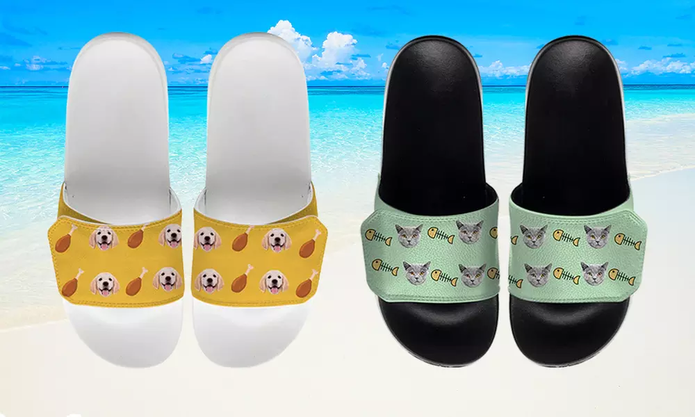 Flipflop Sandalen und Slippers mit Foto oder Text