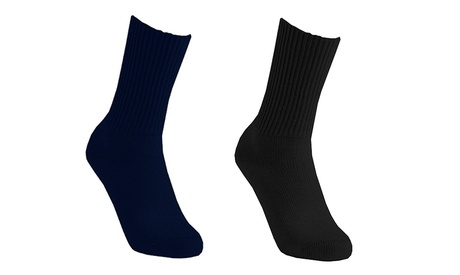 6 o 12 paia di calze corte da uomo Ruinur Work K-7 in cotone elasticizzato, disponibili in 2 colori