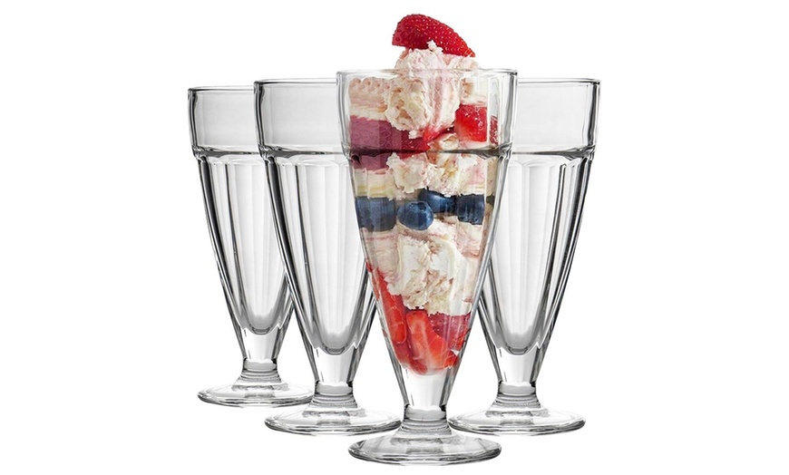 Image 1: Argon Tableware Sundae Glasses