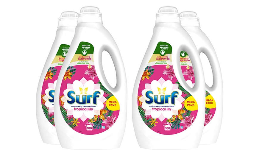 Image 4: Surf Concentrated Liquid Laundry Detergent Tropical Lily 2.7 Litre
