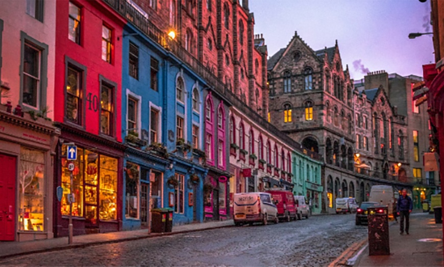 Image 26: Edinburgh: Comfort Double Room with Glass of Wine