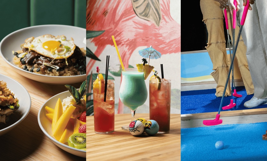 Image 1: Putt Your Way to Fun: Mini Golf Deals for 1, 2, or 4 Players!