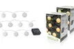 Touch Of ECO Solar LED Snowball String Lights (1-, 2-, or 4-Pack) - Second Medium