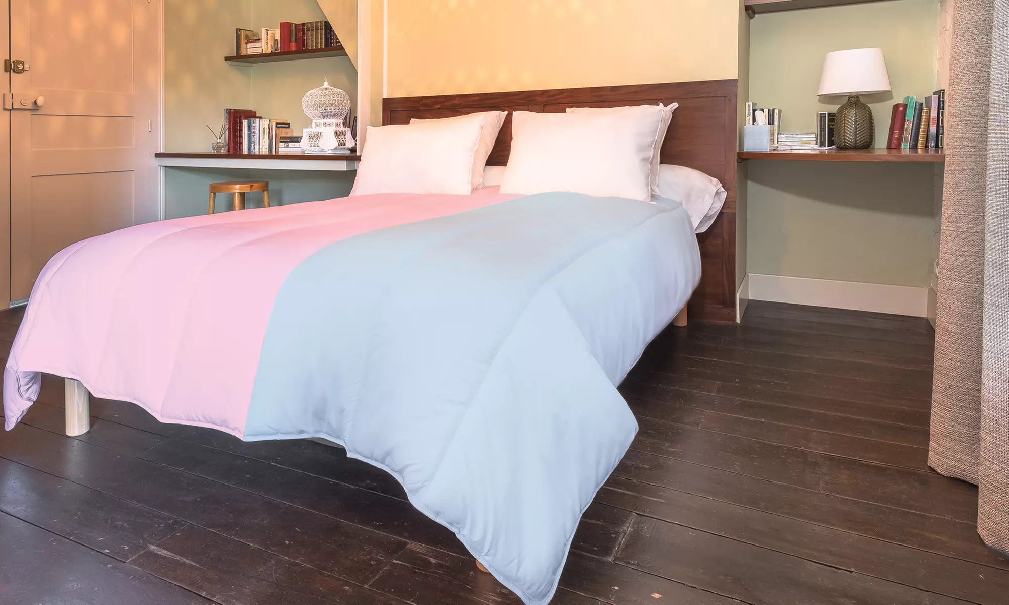 Couette spéciale couple de la marque Blanrêve, fabrication française - Primary Image