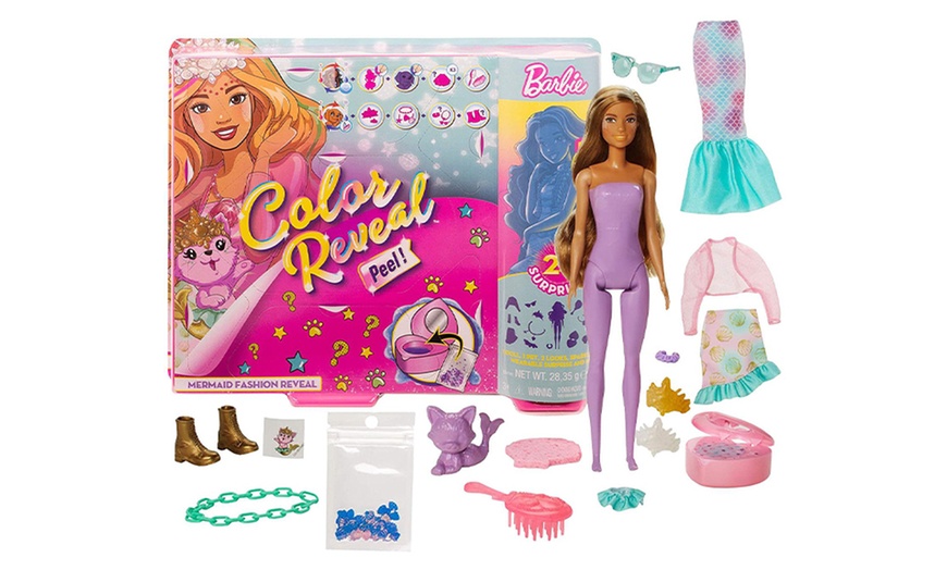 Image 6: Barbie Colour Reveal Peel Toy with 25 Accessories