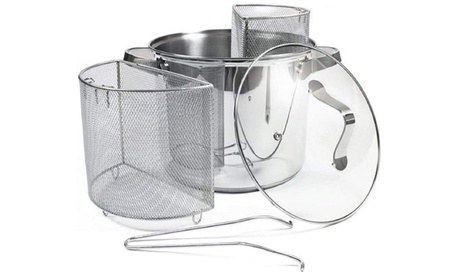 Pentola con scolapasta a 2 cesti Tognana