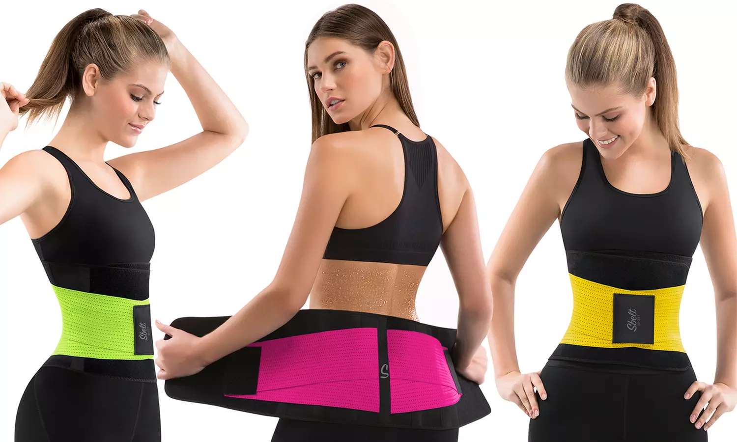 Waist Trainer Workout Weight Belt and Body Trimmer by Sbelt - Primary Image