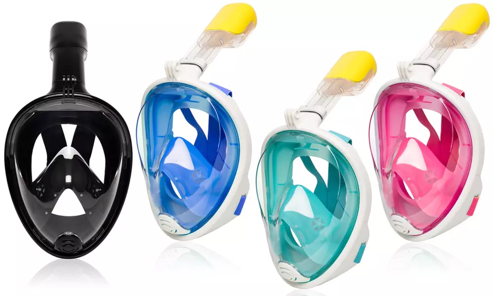 Breathefree GoPro Compatible Snorkel and Scuba Mask - Primary Image