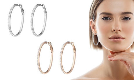 1 o 2 Set di orecchini con cristalli austriaci