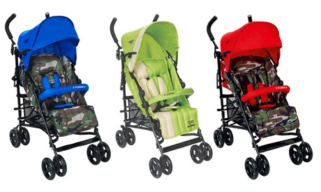 Passseggino Plebani Carty 5 posizioni disponibile in vari colori