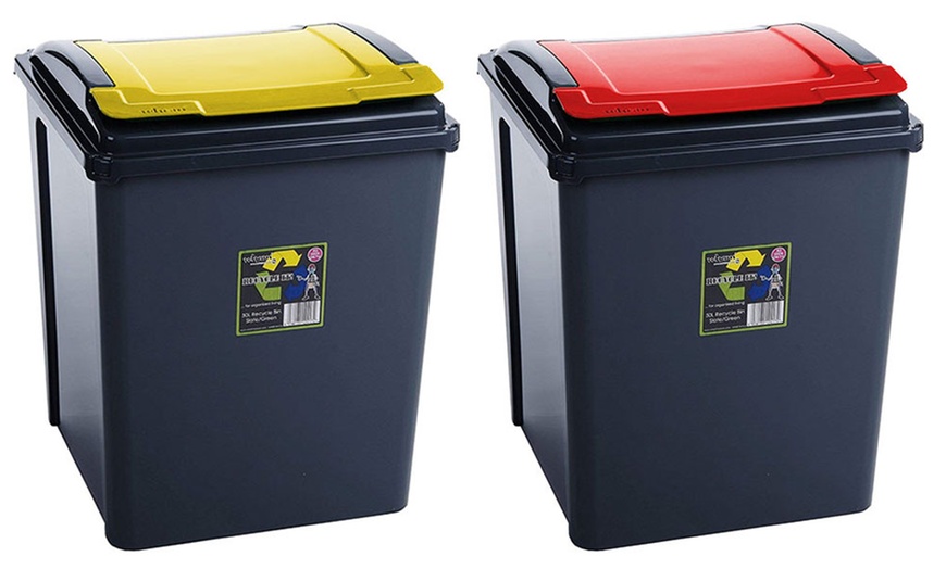 Image 13: Slimline Recycle Bin