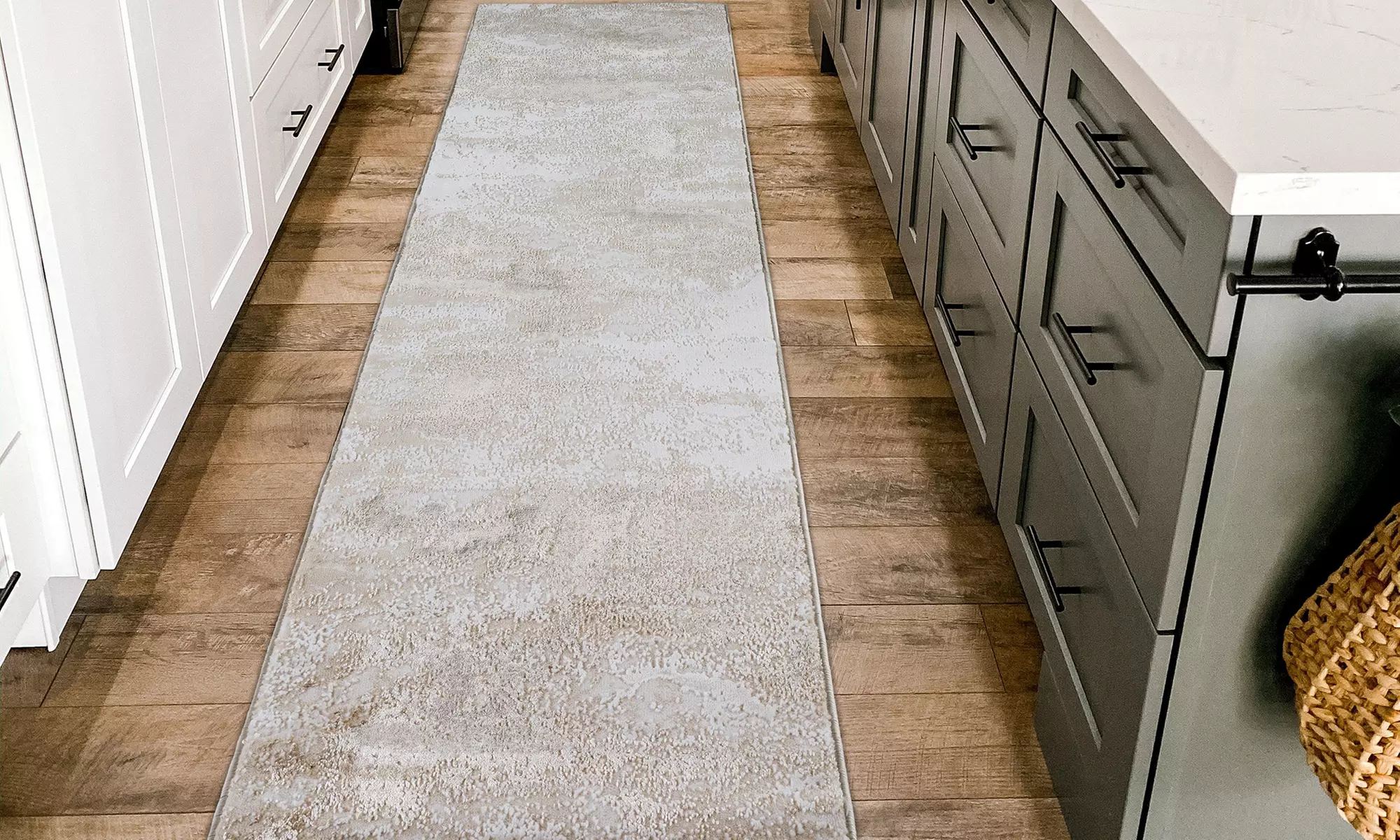 Modern Abstract Emperor Contemporary Thick Rug