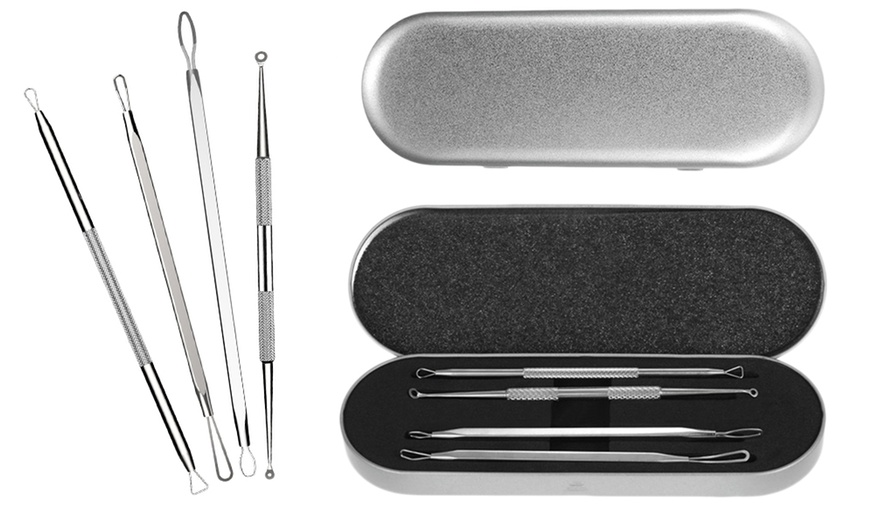 Image 2: Metal Cased 4-Piece Blemish Kit