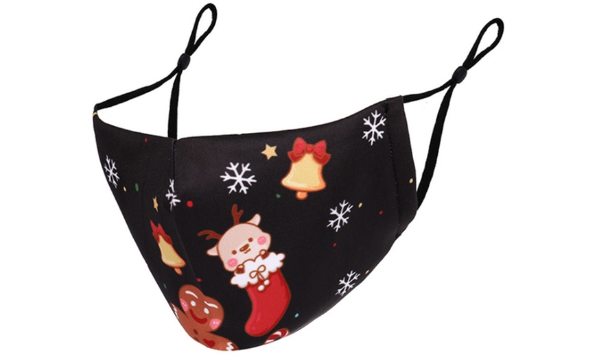 Image 4: Christmas-Themed Face Mask