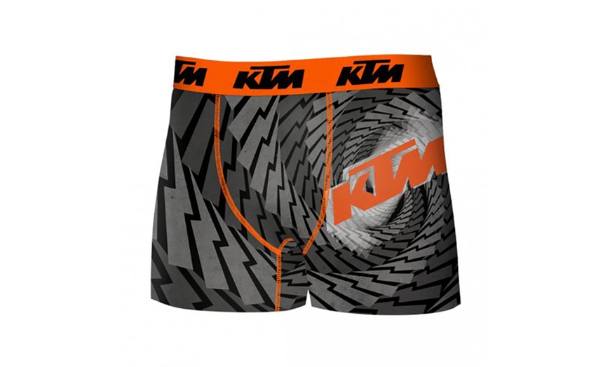 Image 2: Pack 4 boxers KTM microfibre 