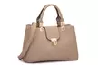 MMK Collection Satchel Handbag with Front Flip Closure - Second Medium