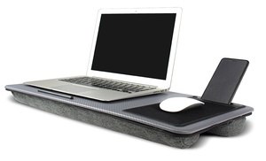 Lap Desk with a Built-in Mousepad and Phone Slot