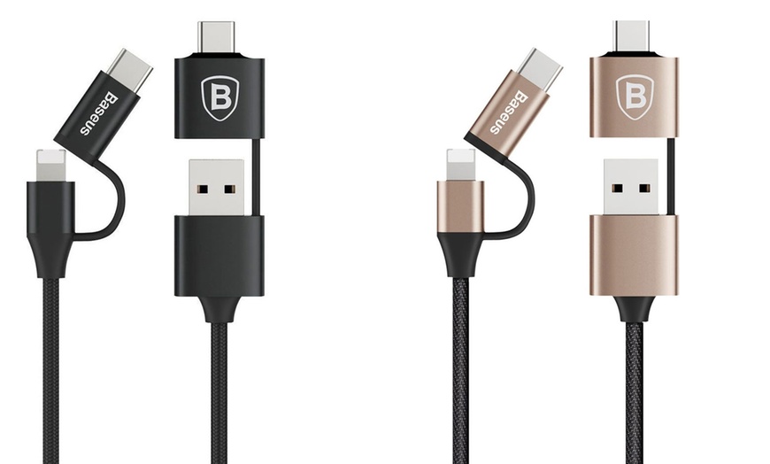 Image 1: Five-In-One Charging Cable