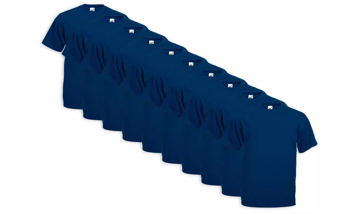 10er-Pack Fruit of the Loom Herren-T-Shirts