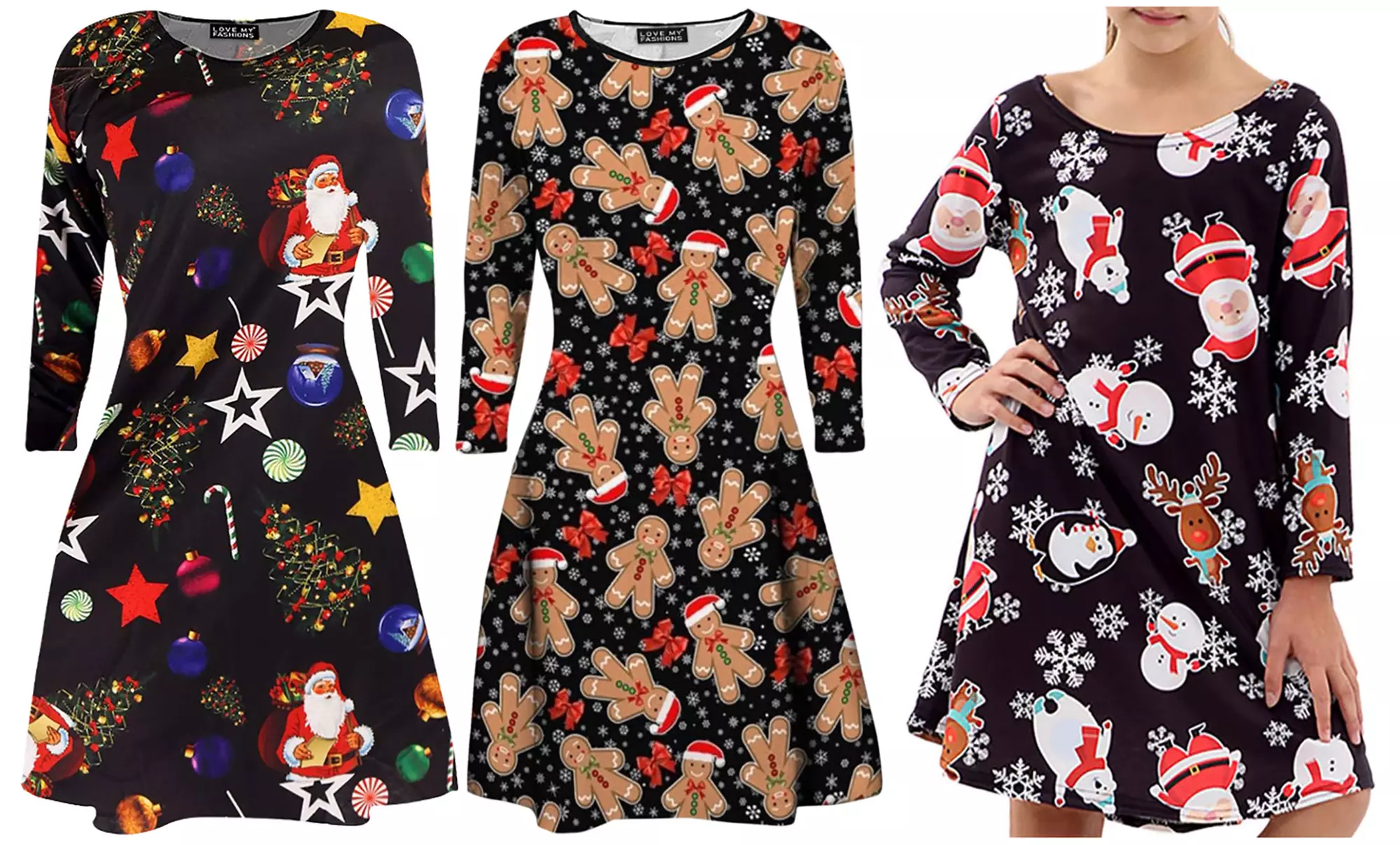 Robe de noël petite fille - Primary Image