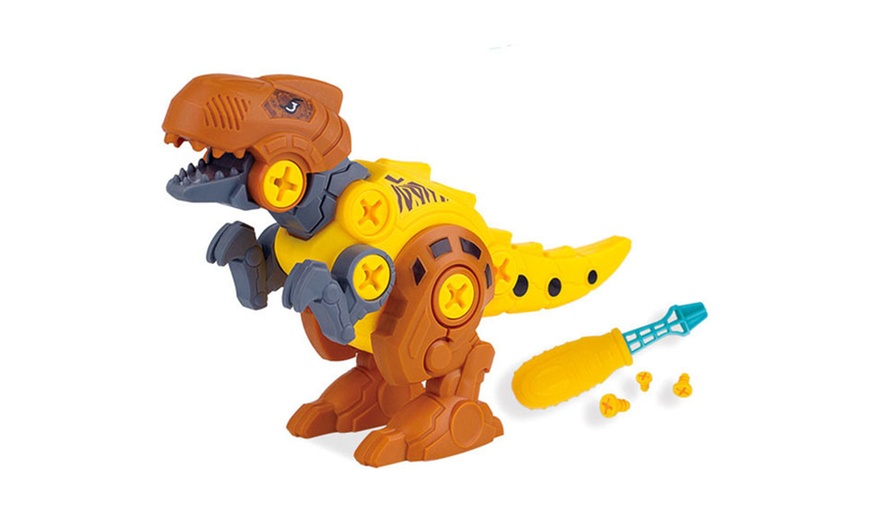 Image 4: One or Four Dinosaur Construction Toys