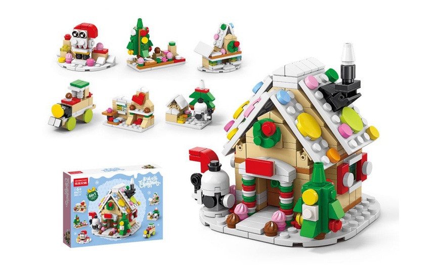 Image 8: Christmas Lego Inspired Building Blocks 