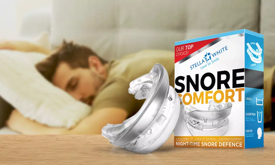 Stella White Comfort - Schnarchschiene - Second Medium