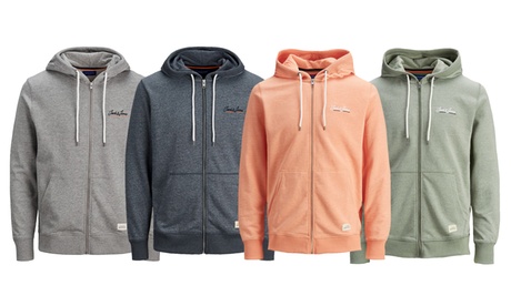 Felpa Jack & Jones realizzata in cotone Bio, disponibile in 4 colori e varie taglie