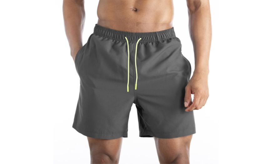 Image 8: Men's Swimming Trunks with Pockets