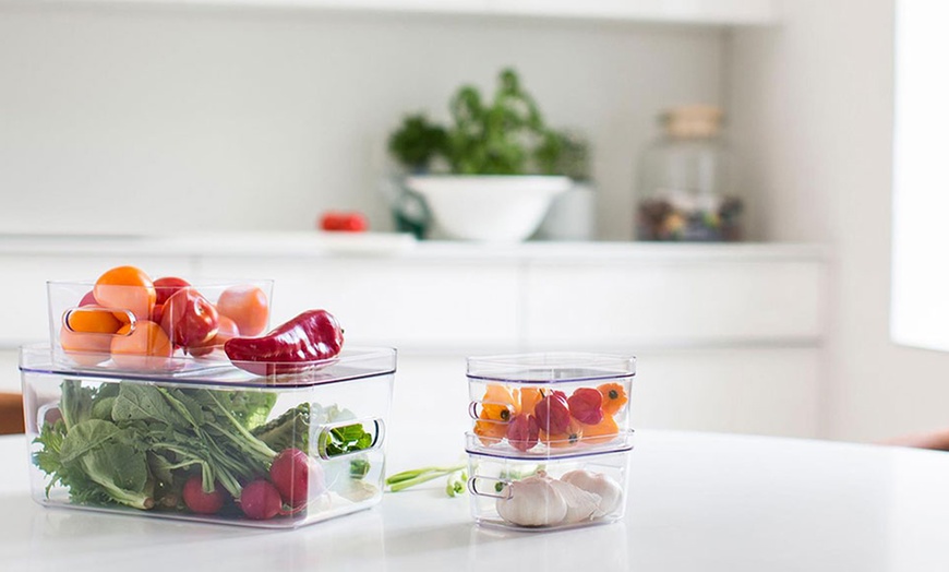 Image 11: Up To Five Clear Storage Boxes with Lids